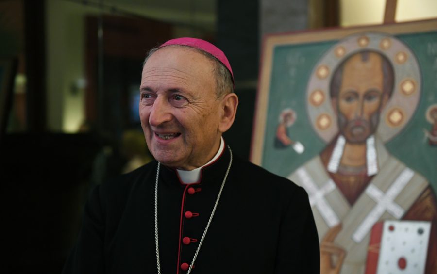 Mons. Francesco Cacucci, arcivescovo di Bari-Bitonto (Foto: AFP/SIR)