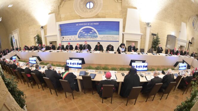 Bari, 19 febbraio 2020.
" Mediterraneo, Frontiere di Pace "