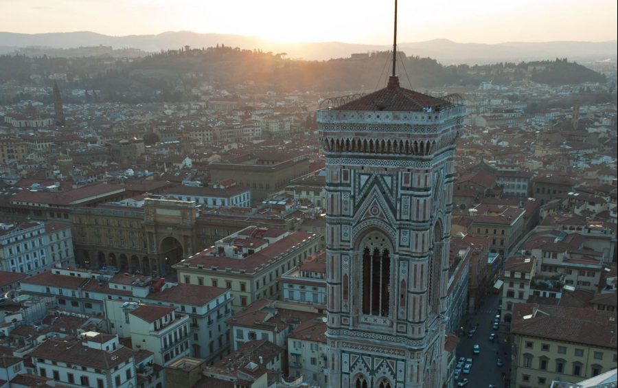 Firenze - Campanile di Giotto torre campanaria della cattedrale Santa Maria del Fiore